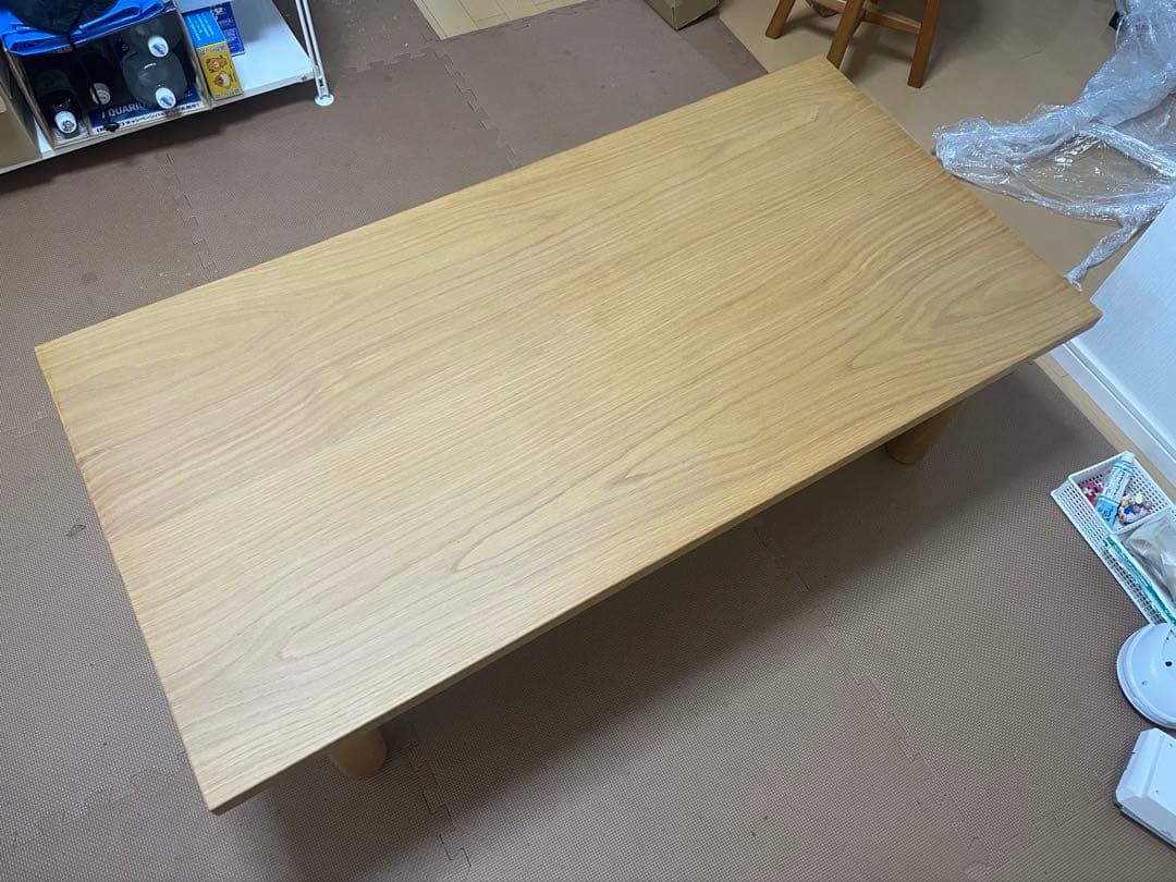 無印良品　オーク材　ローテーブル