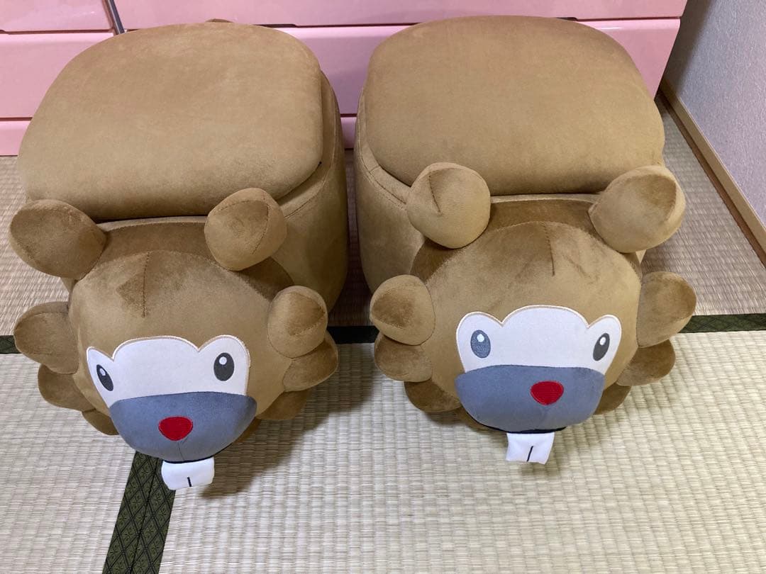 引き取り限定　ポケモン　ビッパ　スツール　オス、メス