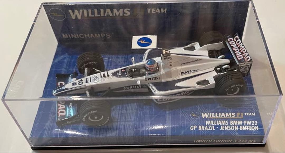 ミニチャンプス　ミニカー　F1 ミニカー　ロンバルディ、佐藤琢磨、バトン