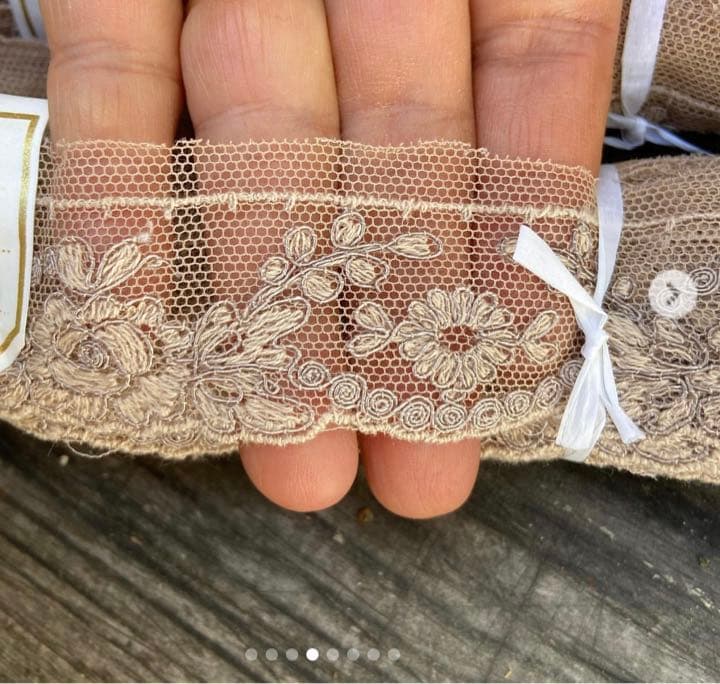 フランスアンティークレース チュールレース