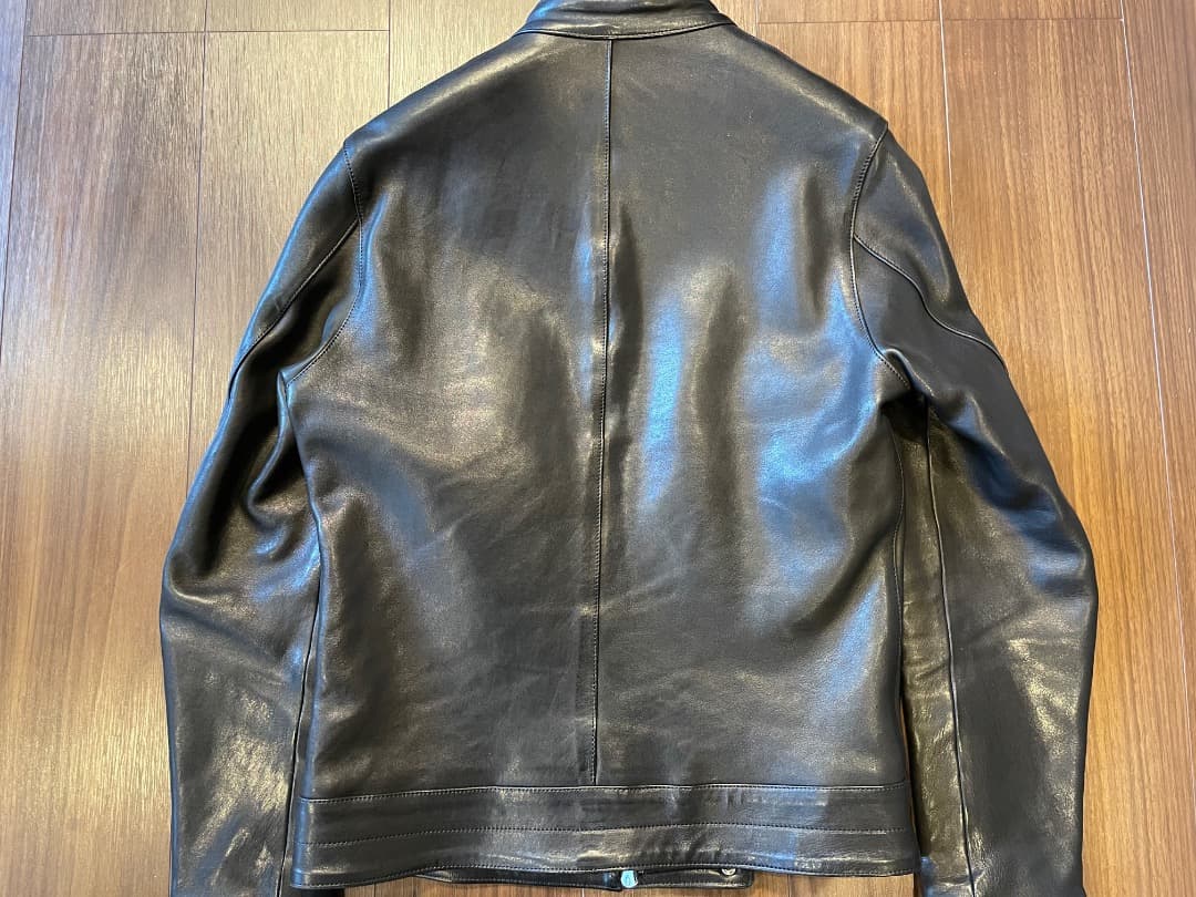 TOMORROWLAND シングルレザーライダースジャケット サイズS