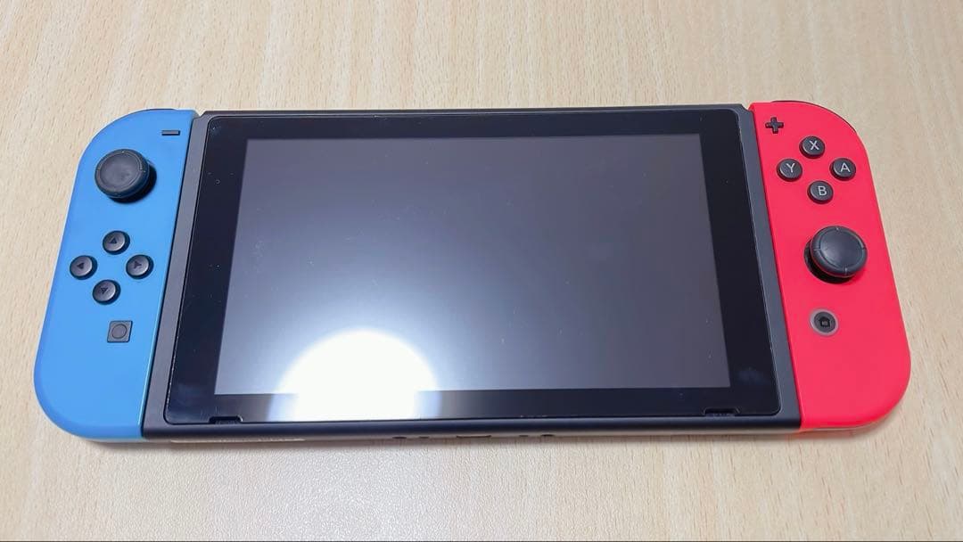 美品　Nintendo Switch ネオンオレンジ/ブルー　本体