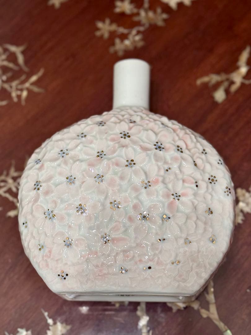 空き瓶　サントリーピュアモルトウイスキー 山崎12年 〈花の万博記念ボトル〉