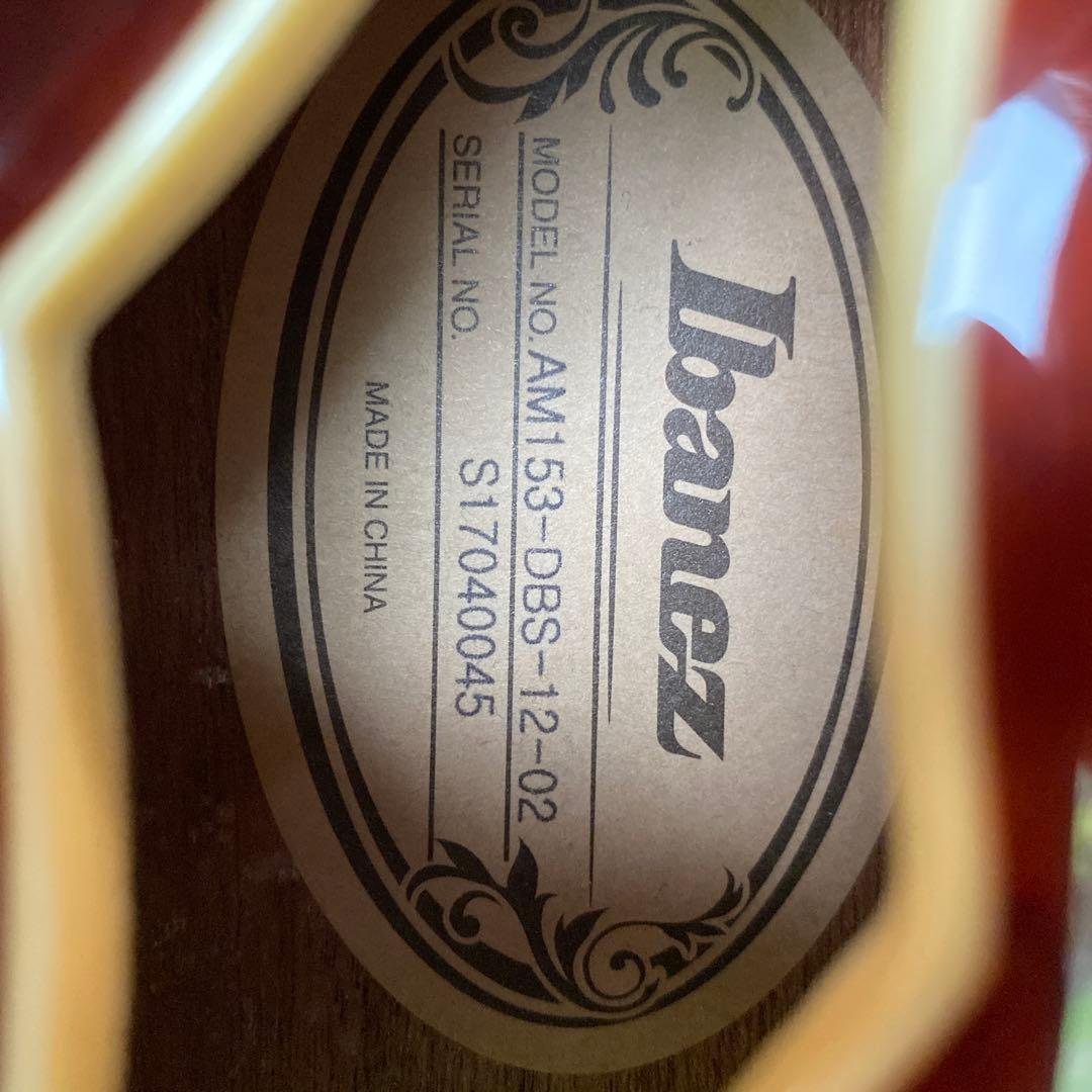 アイバニーズ　セミアコAM153