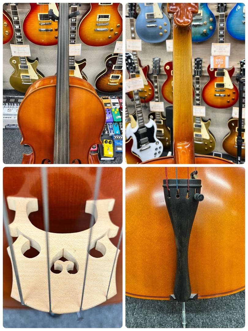 【11490】【引取限定】【梱包なし】 SUZUKI 724/4 チェロ