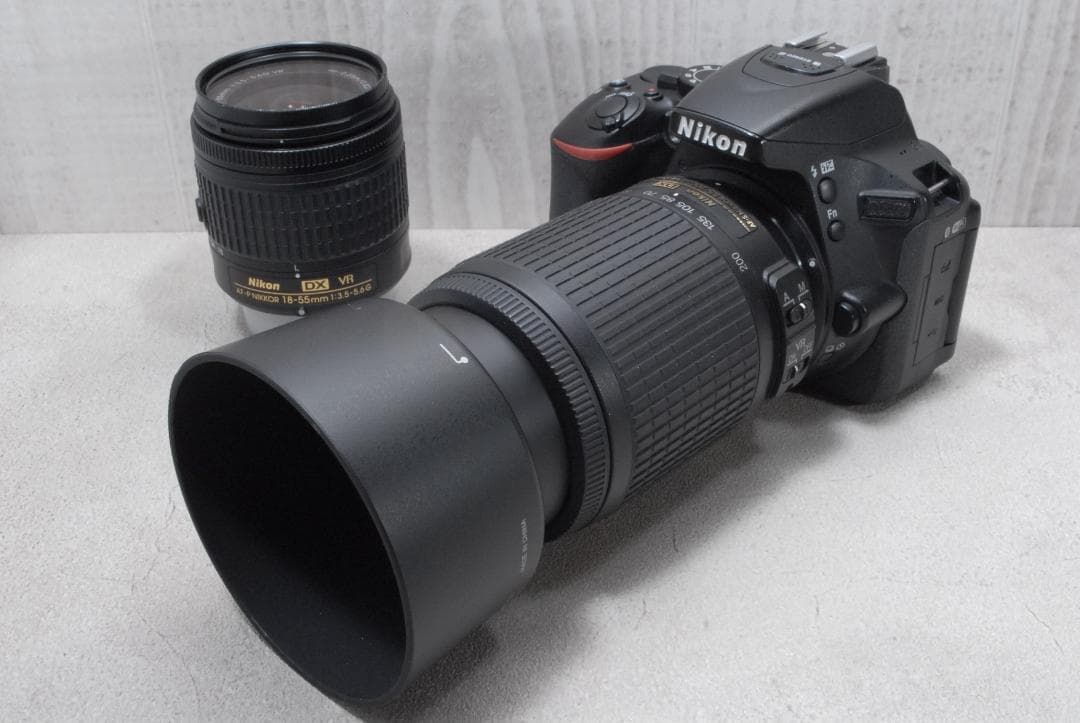 ✨Nikon D5600✨ ダブルズームレンズセット Wi-Fi スマホ転送