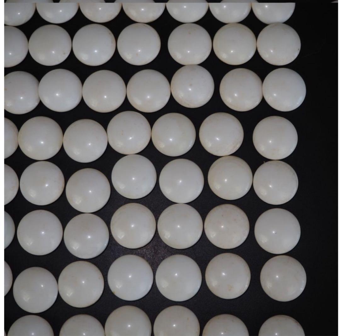 送料無料　日向特産　日向スワブデ蛤碁石32号・碁笥セット　旧家蔵出