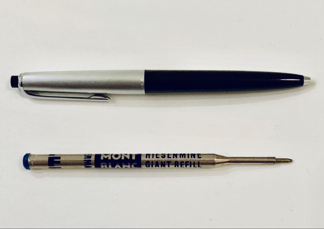 レア◆モンブラン 高級ボールペン♯49S MONTBLANC 1960sシルバー