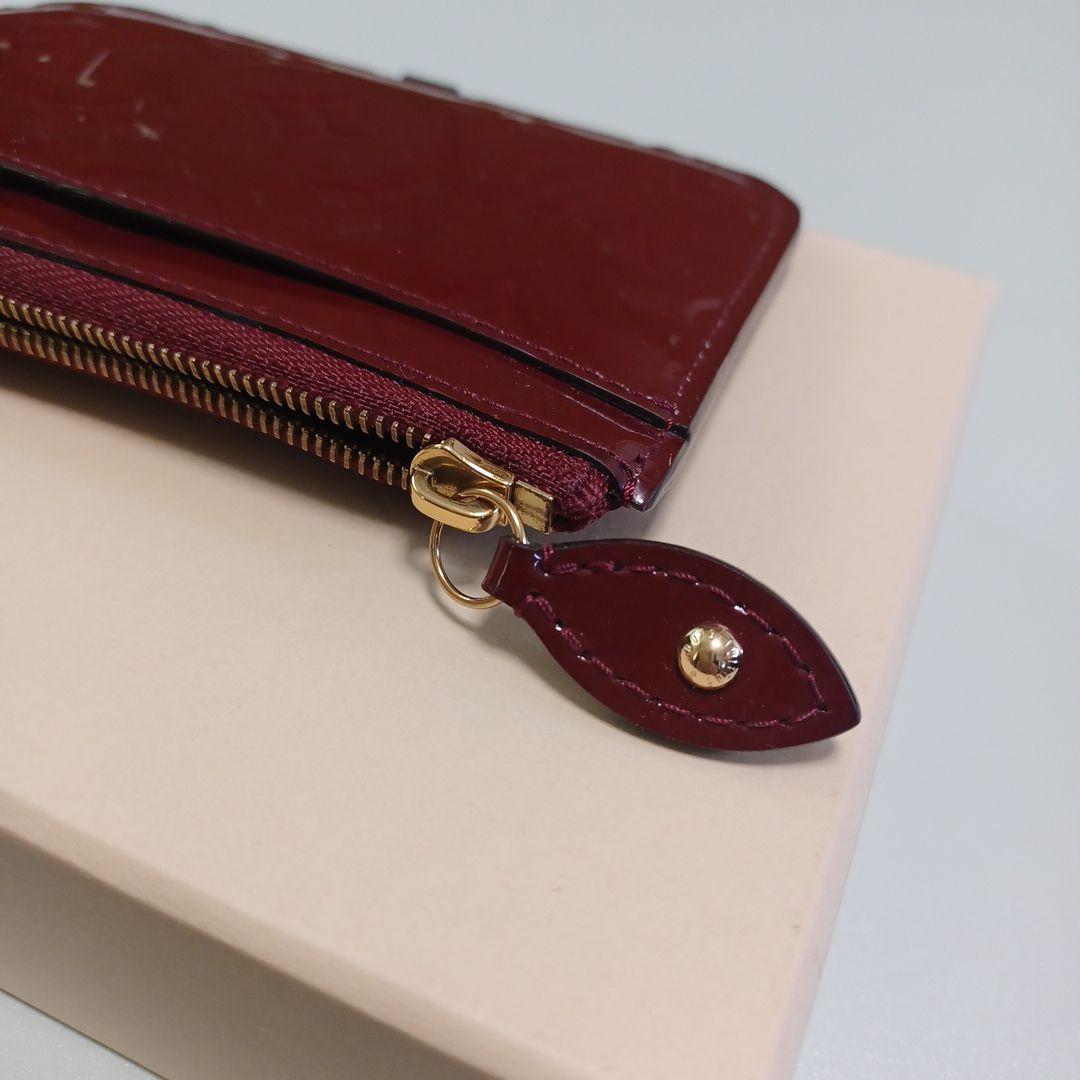 【ルイヴィトン】ヴェルニ　ケース　キーケース　アマラント