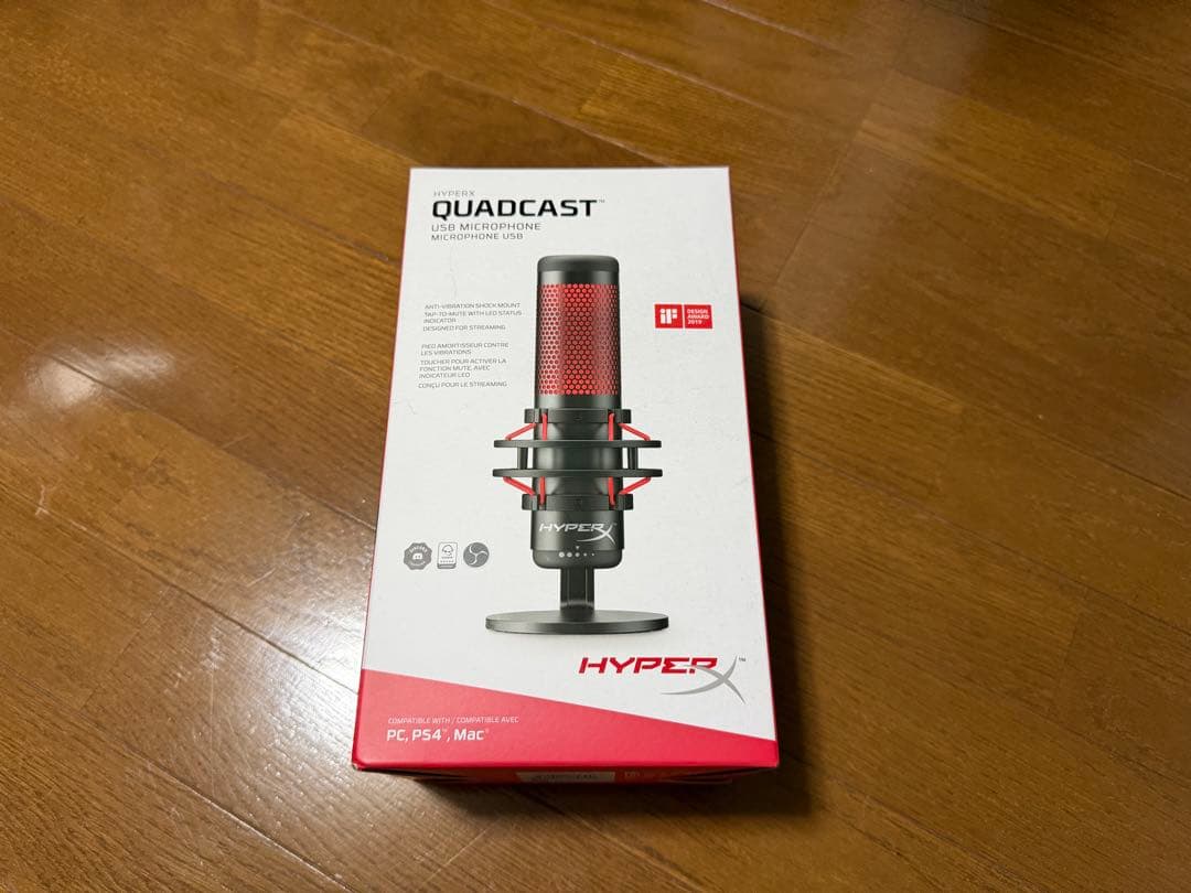 HyperX QUADCAST マイク USBタイプ