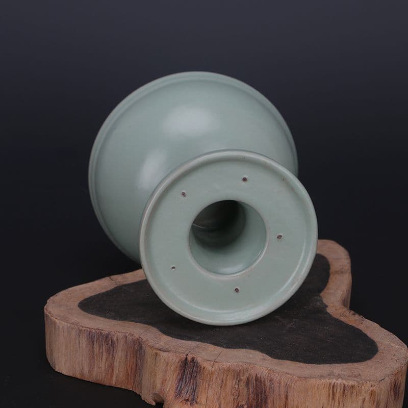 中国 汝窯 青磁 香炉 陶器 陶芸 香道具 仏具 官窯 青釉