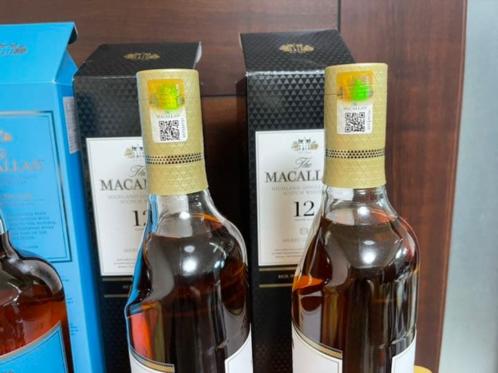 ザ.マッカラン18年、マッカランNO.6、マッカラン12年