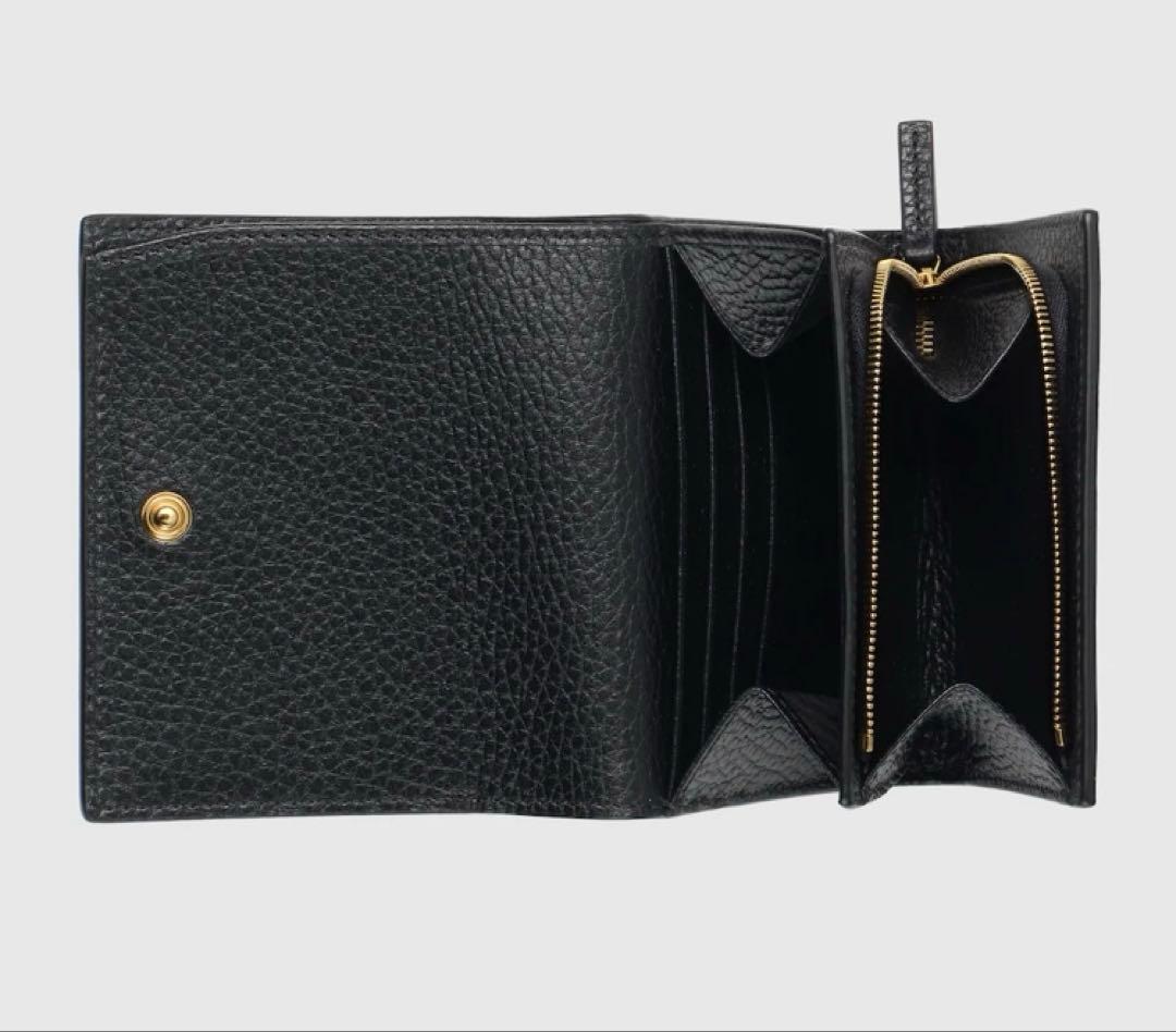 新品未使用 GUCCI財布 ダブルG バイカラー ミディアム ウォレット