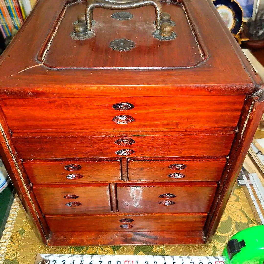 【最終価格】 書道篆刻　唐木　印箪笥