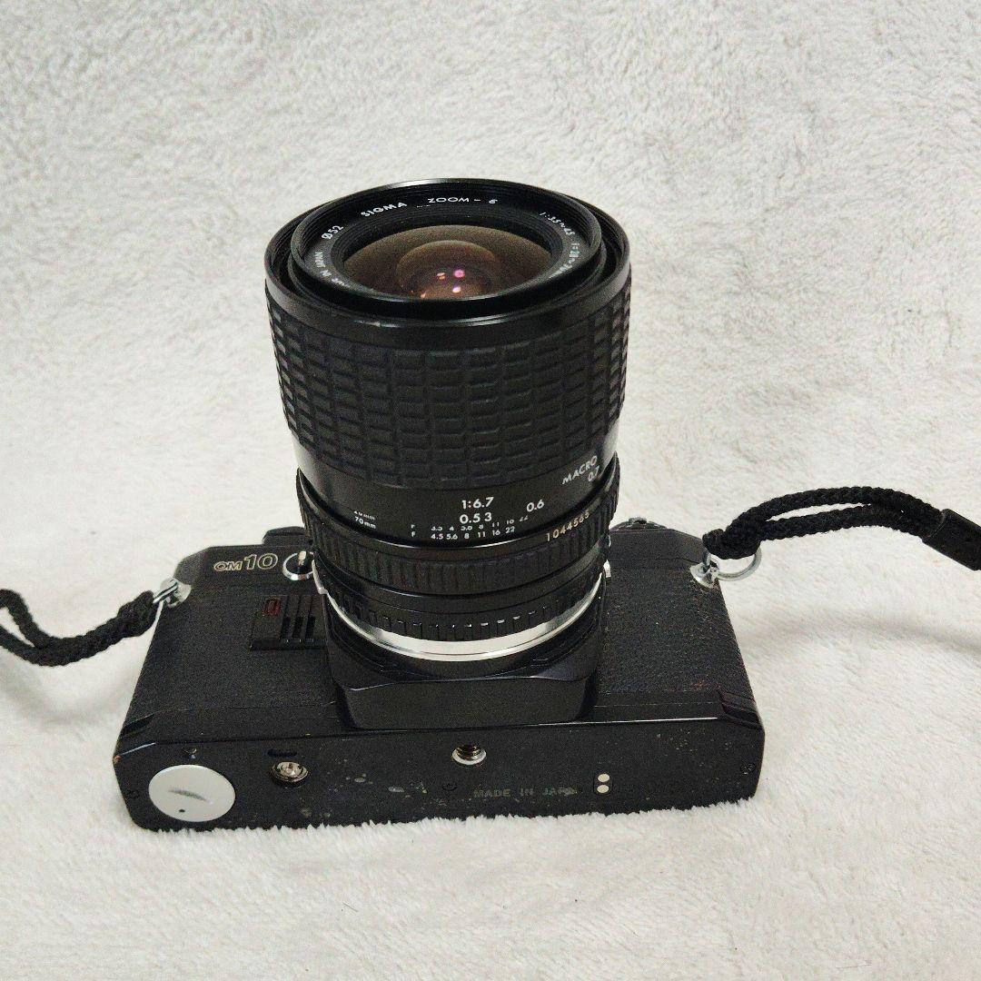 ■ボディ美品■OLYMPUS OM-10 ブラックボディフィルムカメラセット