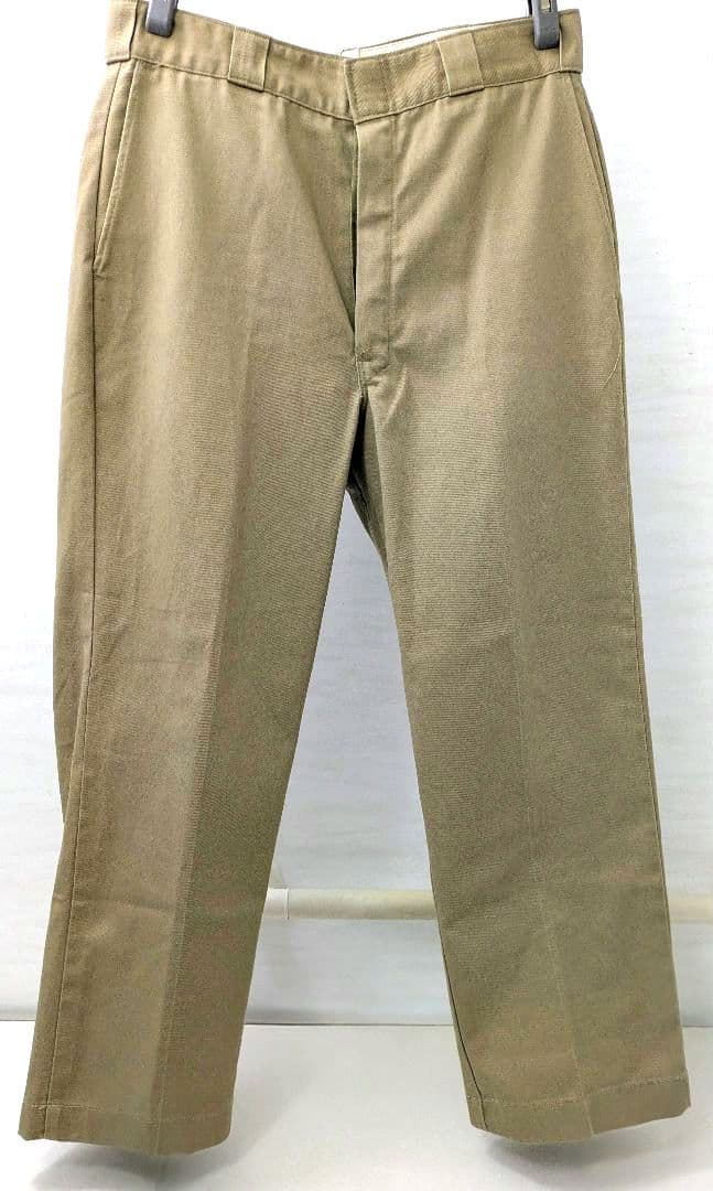 Dickiesディッキーズ874USA 90sTARONジップベージュ W33