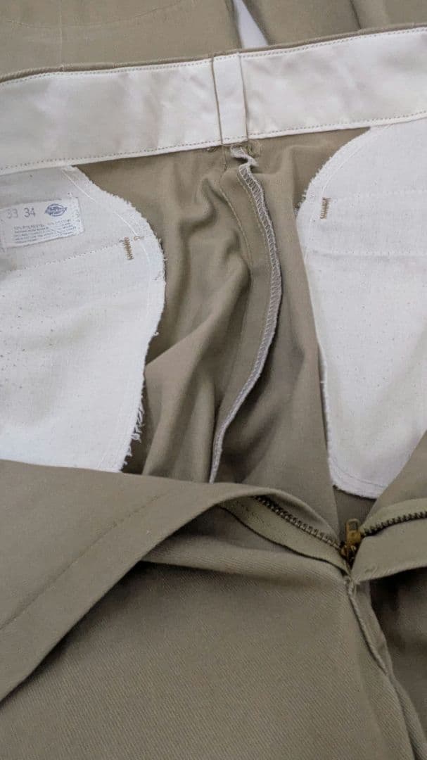 Dickiesディッキーズ874USA 90sTARONジップベージュ W33