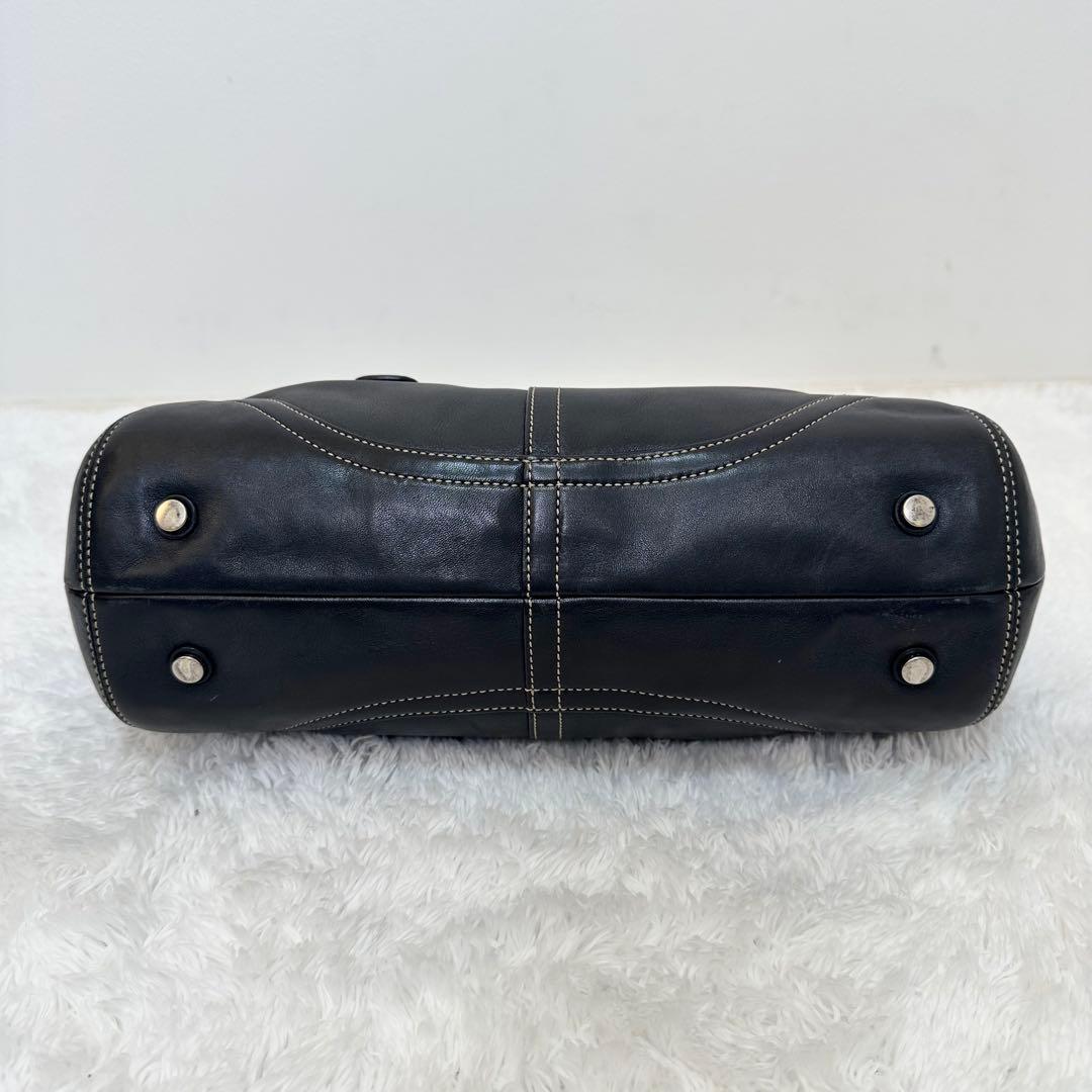 ✨希少✨COACH ソーホー ショルダーバック トート 黒 レザー y2k