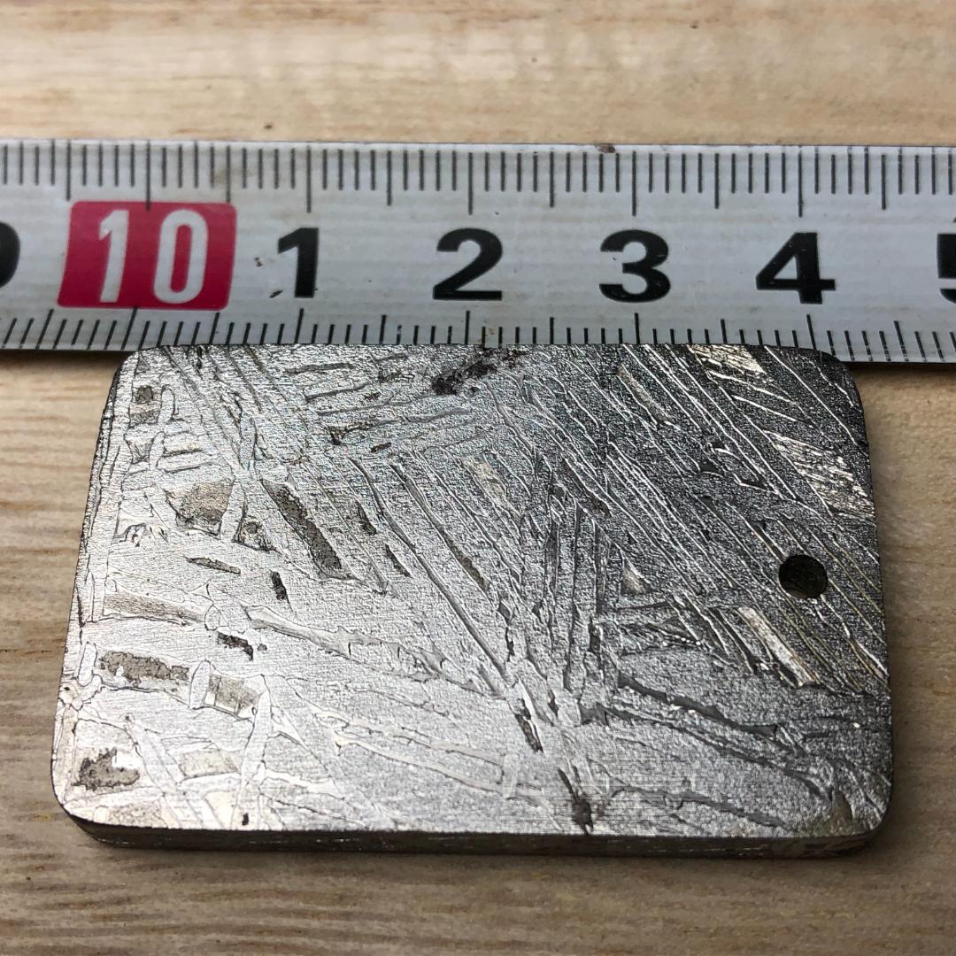 隕石 鉄隕石　アルタイ隕石　ペンダントトップ　ナチュラル　原石　重さ約42g
