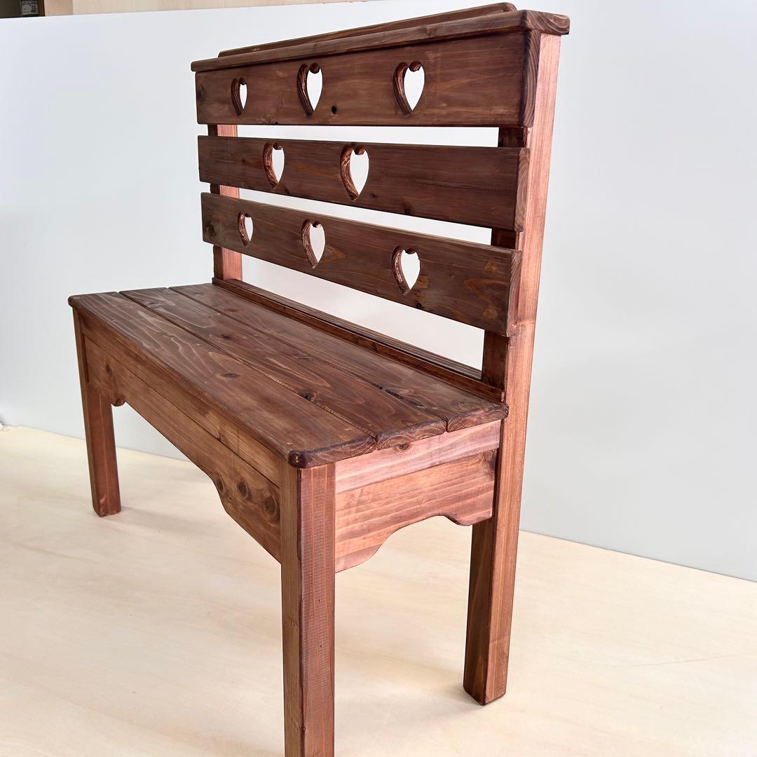 MAKO プロフ必読(⋆ᴗ͈ˬᴗ͈⋆)　ベンチ ウォルナット オーダーメイド