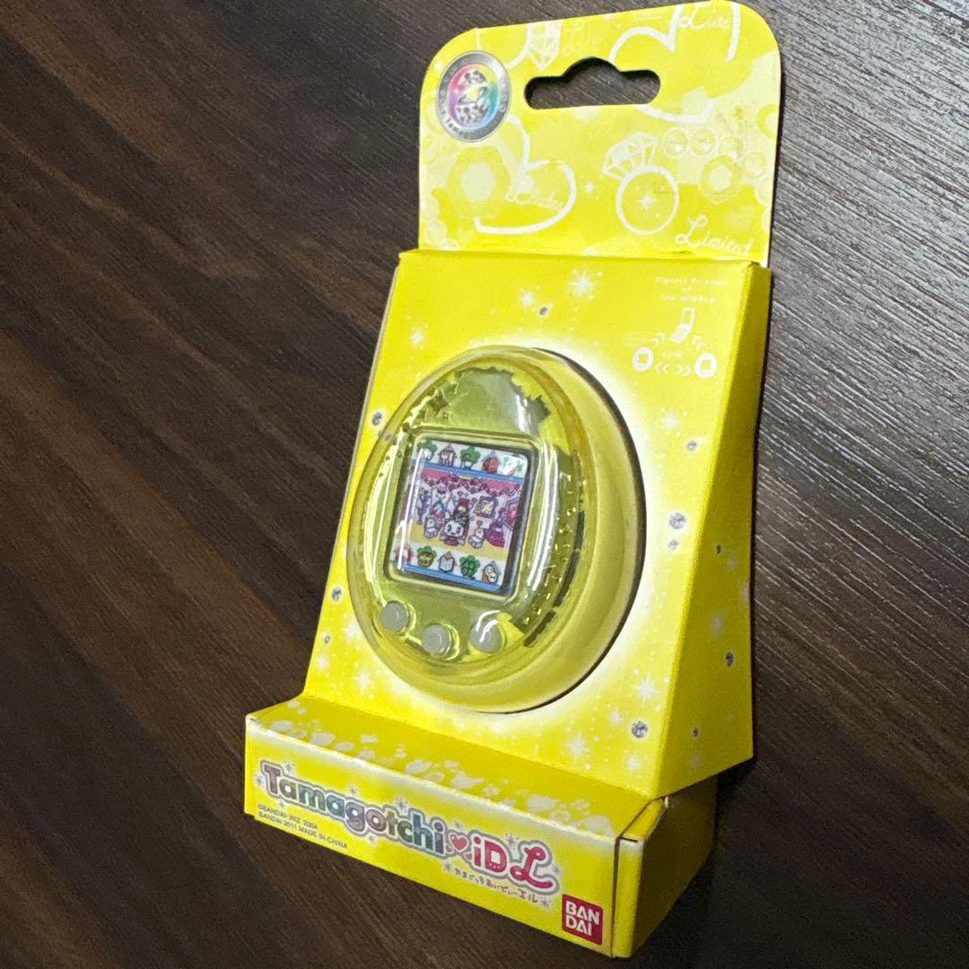 たまごっちIDL イエロー ジャンク品 箱・取扱説明書付き