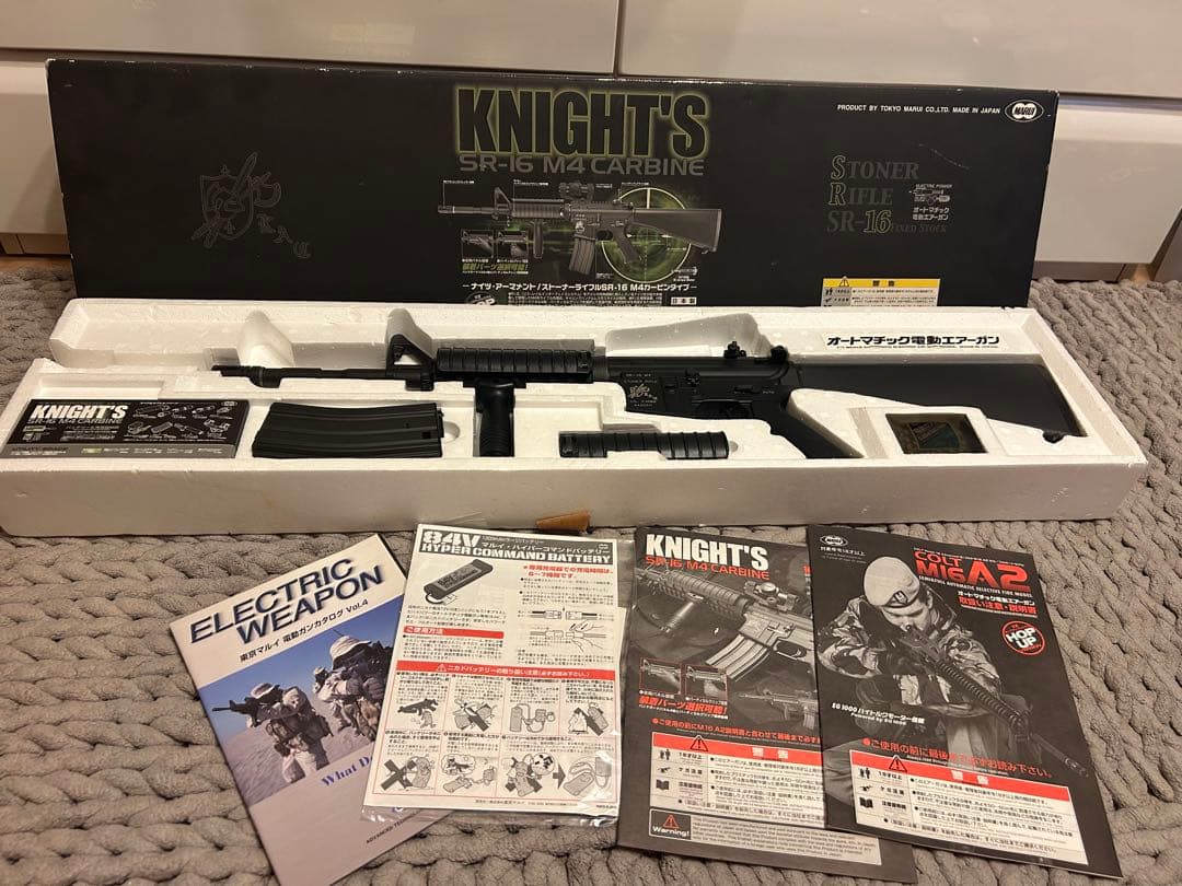 KNIGHT'S SR-16 M4 CARBINE オートマチック電動エアーガン