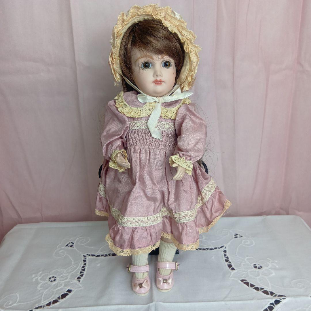 ♥ピンクのドレスが可愛いビスクドール（リプロ）♥