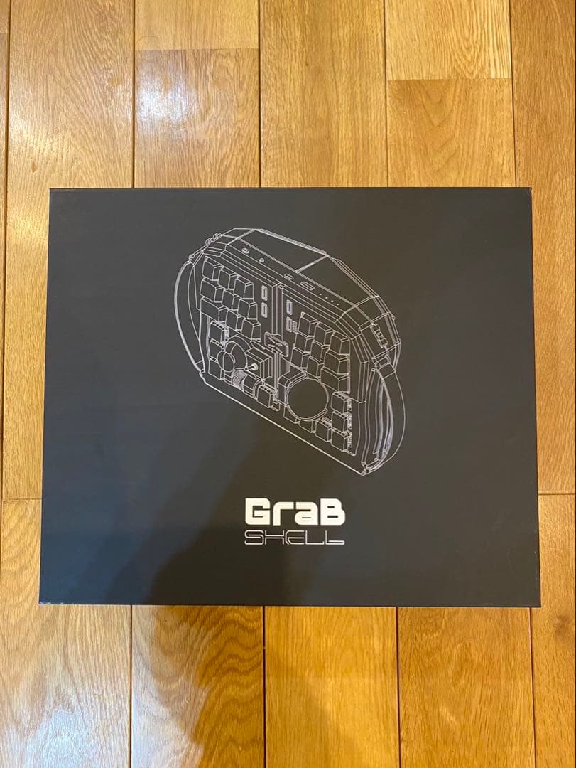 GraBSHELL キーボード 変形キーボード ブラック