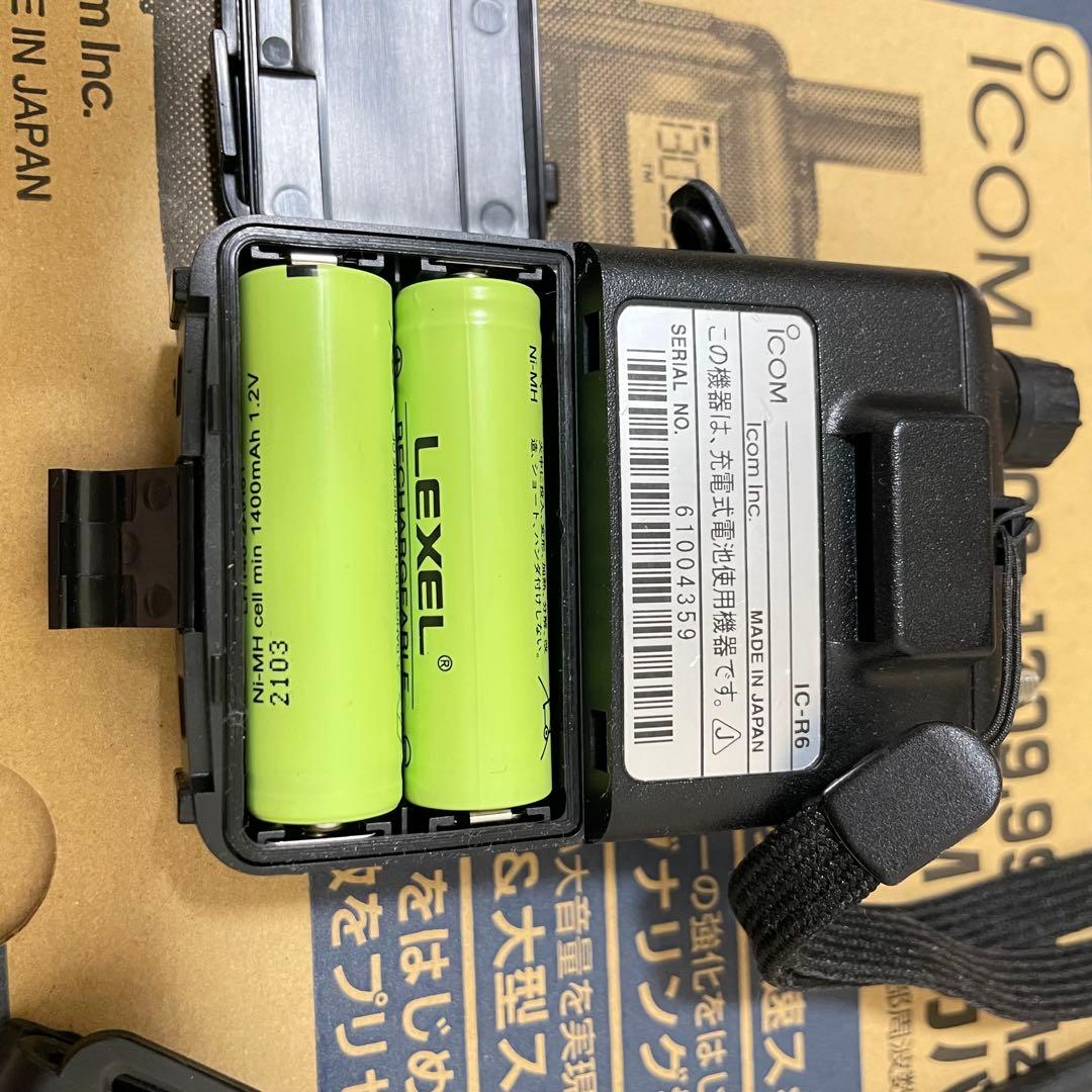 icom IC-R6 エアバンドレシーバー