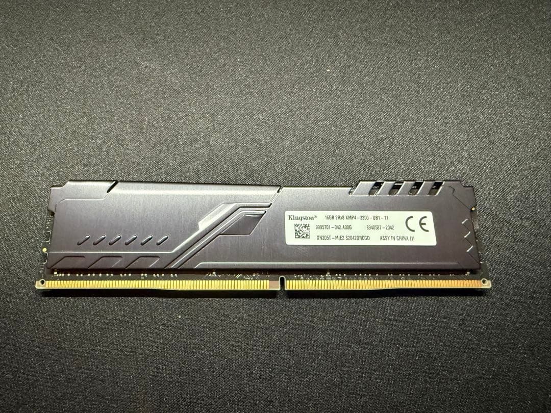 メモリー HyperX FURY DDR4 16GB 3200MHz