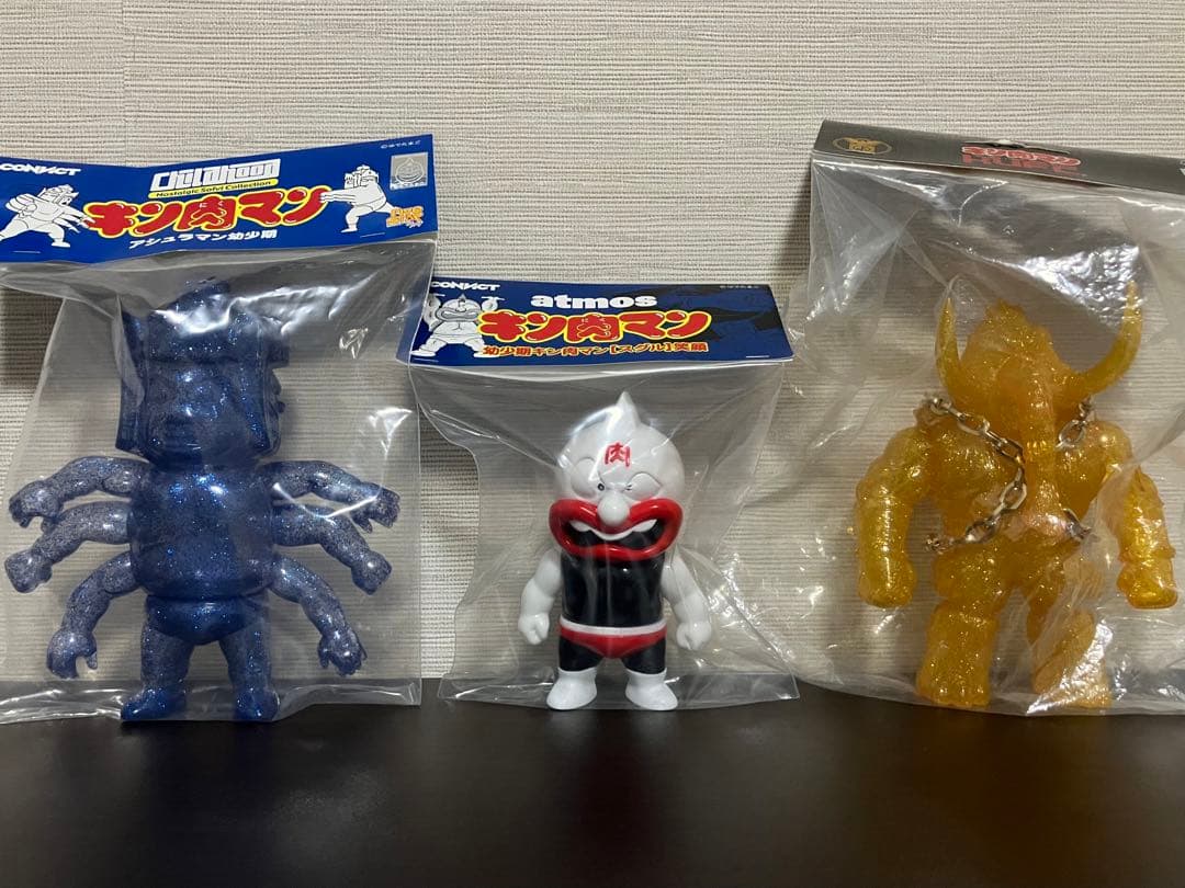 キン肉マンアシュラマンマンモスマンキン消しキンケシソフビファイブスタートイラメ
