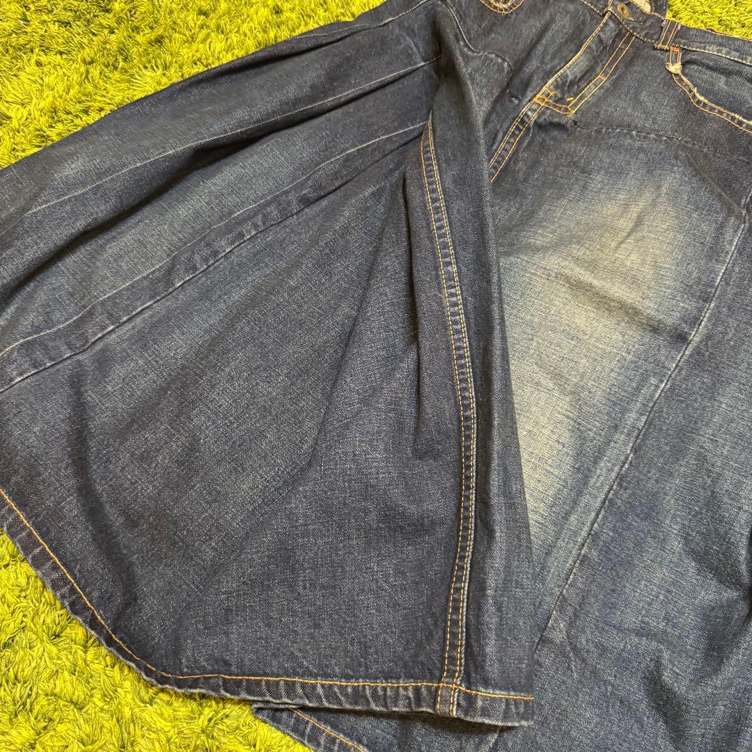 希少 人気 ジュンヤワタナベ 変形 デニムスカート ドッキング