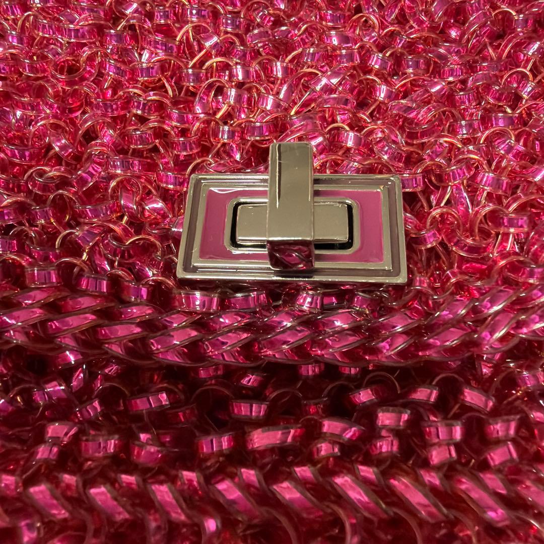 アンテプリマ ワイヤーバッグ ルッケット フクシアピンク