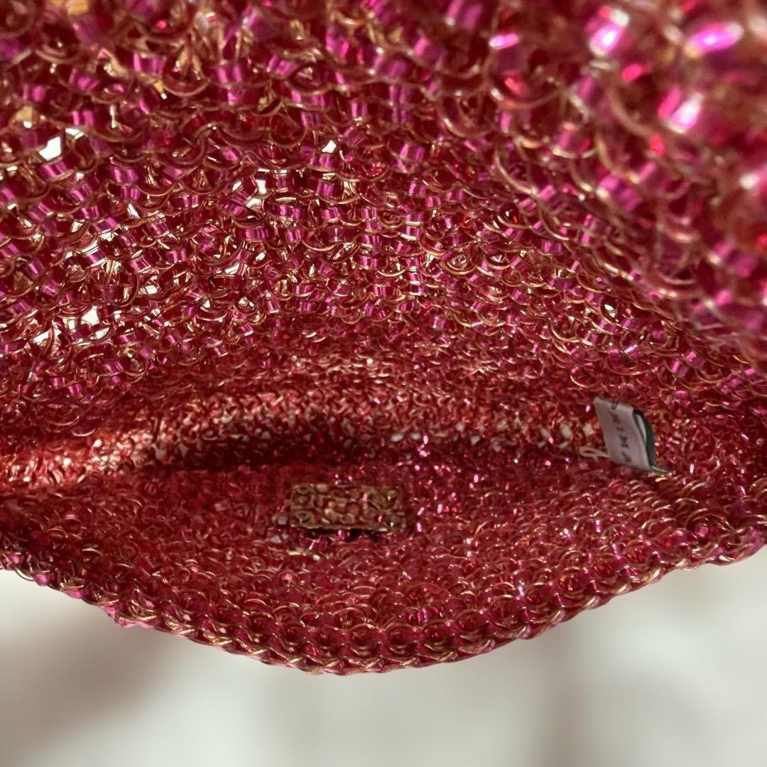 アンテプリマ ワイヤーバッグ ルッケット フクシアピンク