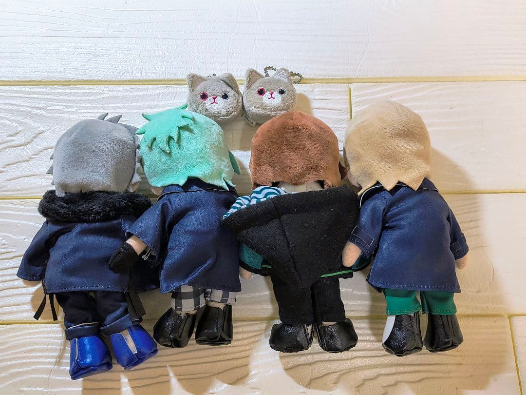 ぬいスター　うたの☆プリンスさまっ♪　カルテットナイト4体セット　バッグ　猫付き