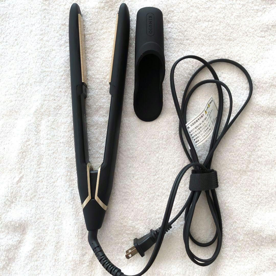 絹女 KINUJO ストレートアイロン キヌジョ ブラック