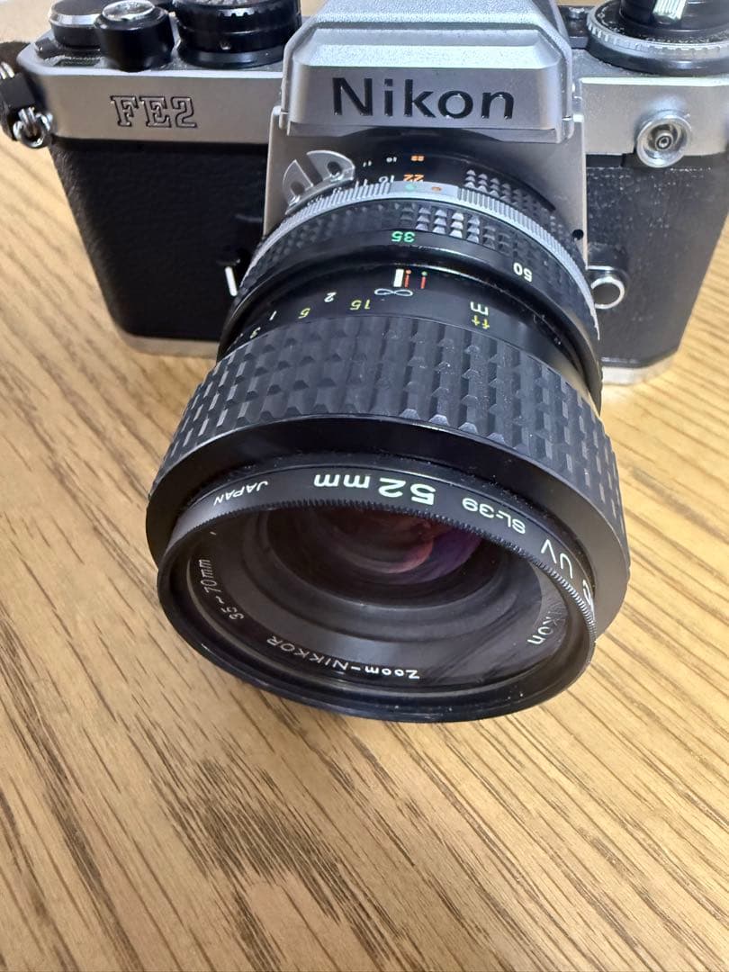 【動作良好美品】Nikon FE2 シルバー + Ai-s 35-70mm