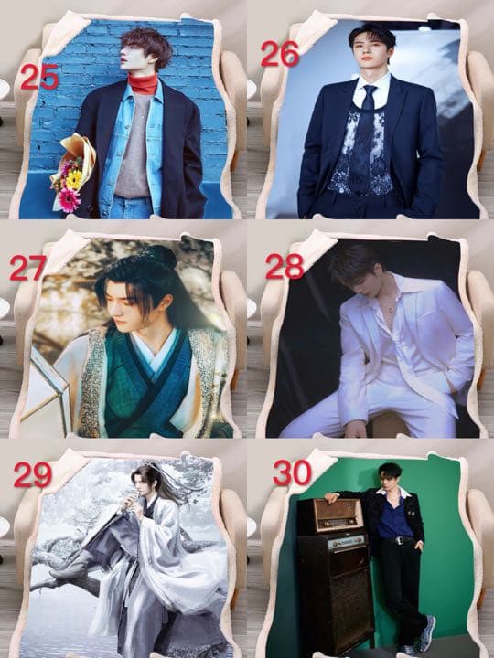 王一博 陳情令 ブランケット 100×150cm 2層厚み 冬向け 肖戦