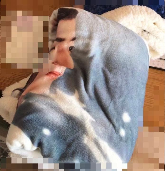 王一博 陳情令 ブランケット 100×150cm 2層厚み 冬向け 肖戦