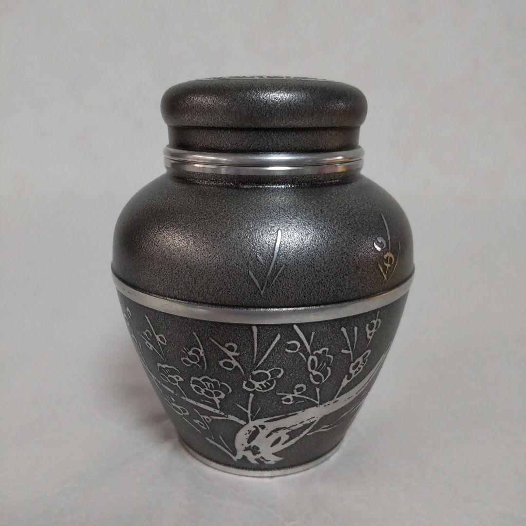 乾茂號造 錫製 茶壺 茶筒 茶入 茶器 煎茶道具 茶道具