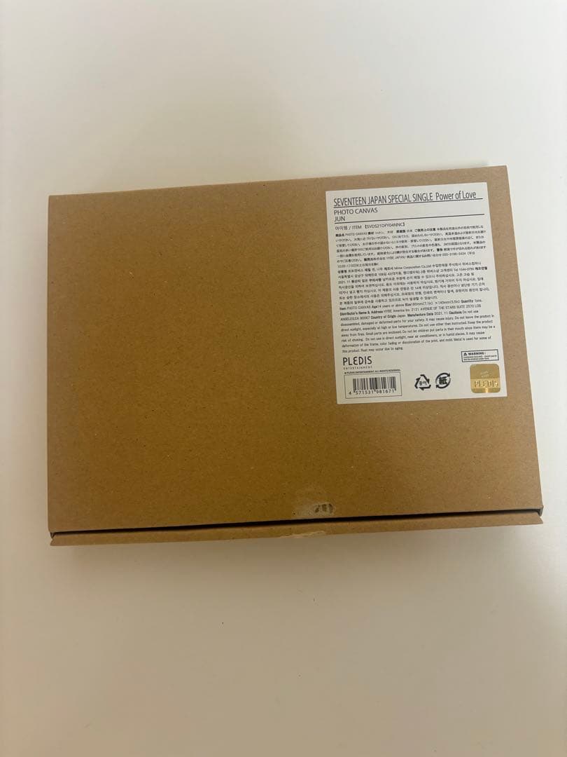 seventeen あいのちから　フォトキャンバス　ジュン