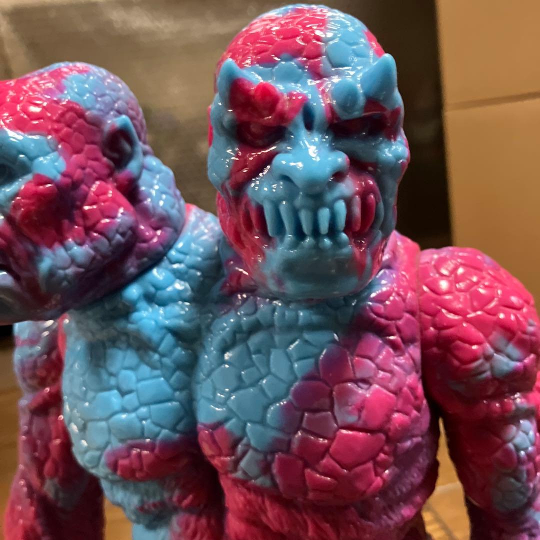 ソフビ ガリガンタス ISH 双頭巨人 ブルマァク マルサン bemon