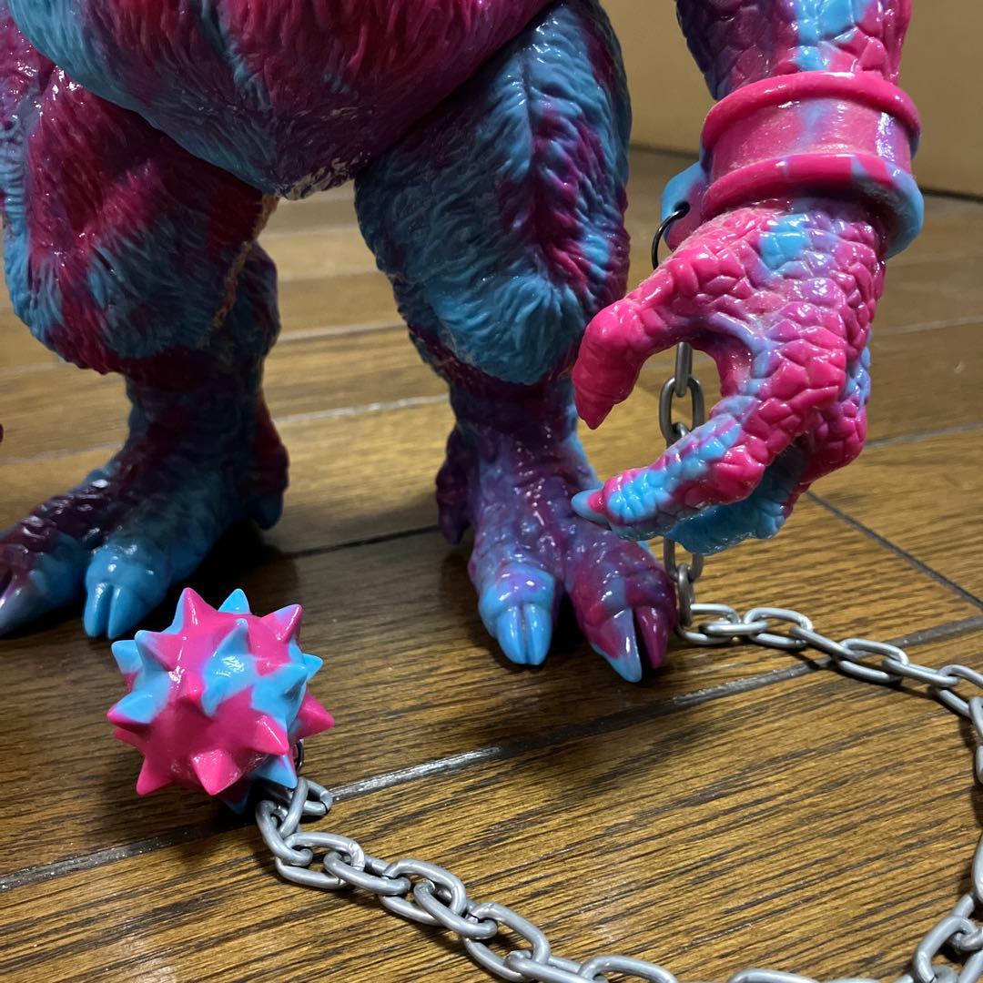 ソフビ ガリガンタス ISH 双頭巨人 ブルマァク マルサン bemon