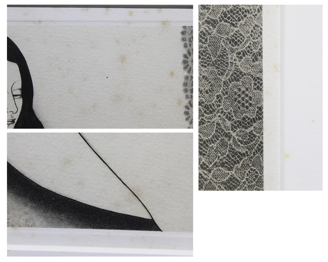 小林ドンゲ 【ダンテルの夢】 エッチング