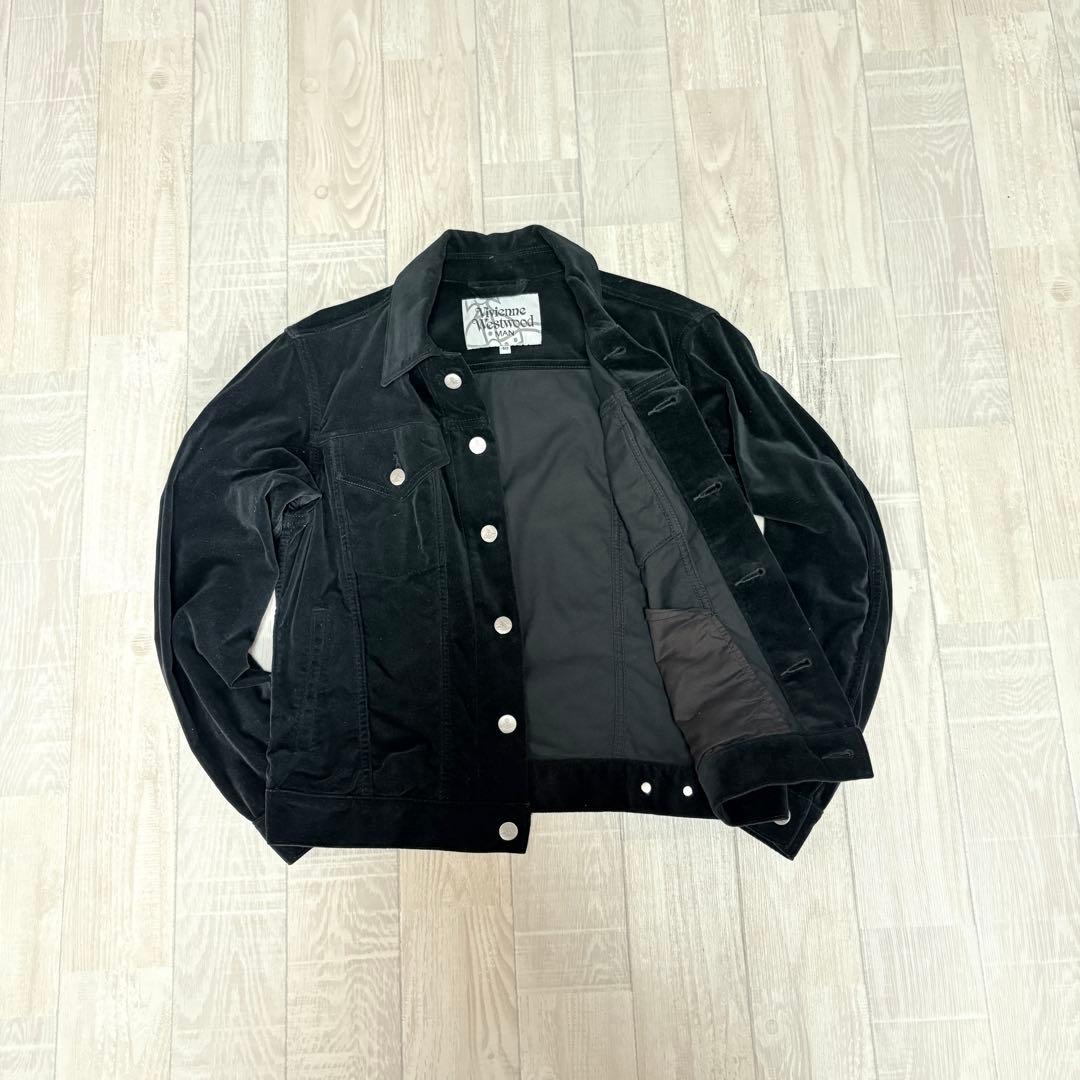 【美品】Vivienne Westwood ベロアジャケット 46
