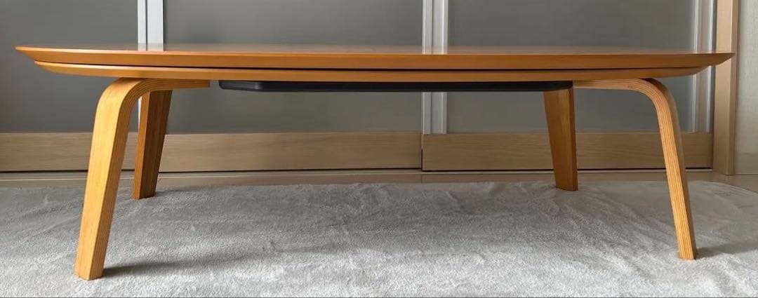 MUJI無印良品 タモ材こたつ大　布団なし