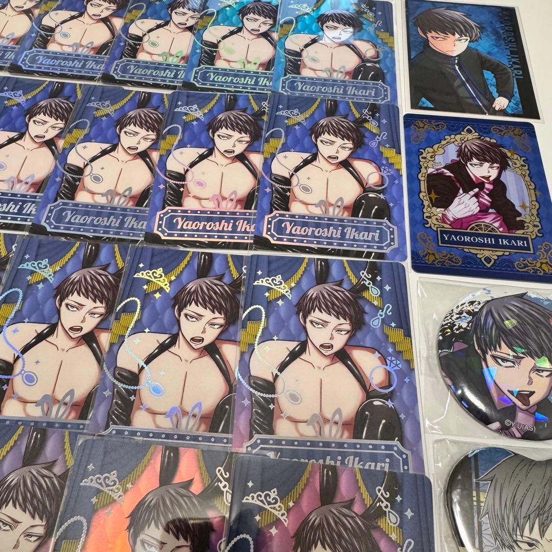 桃源暗鬼 AGF 矢颪碇 トレカ 缶バッジ メイド バニー 特典 マズル