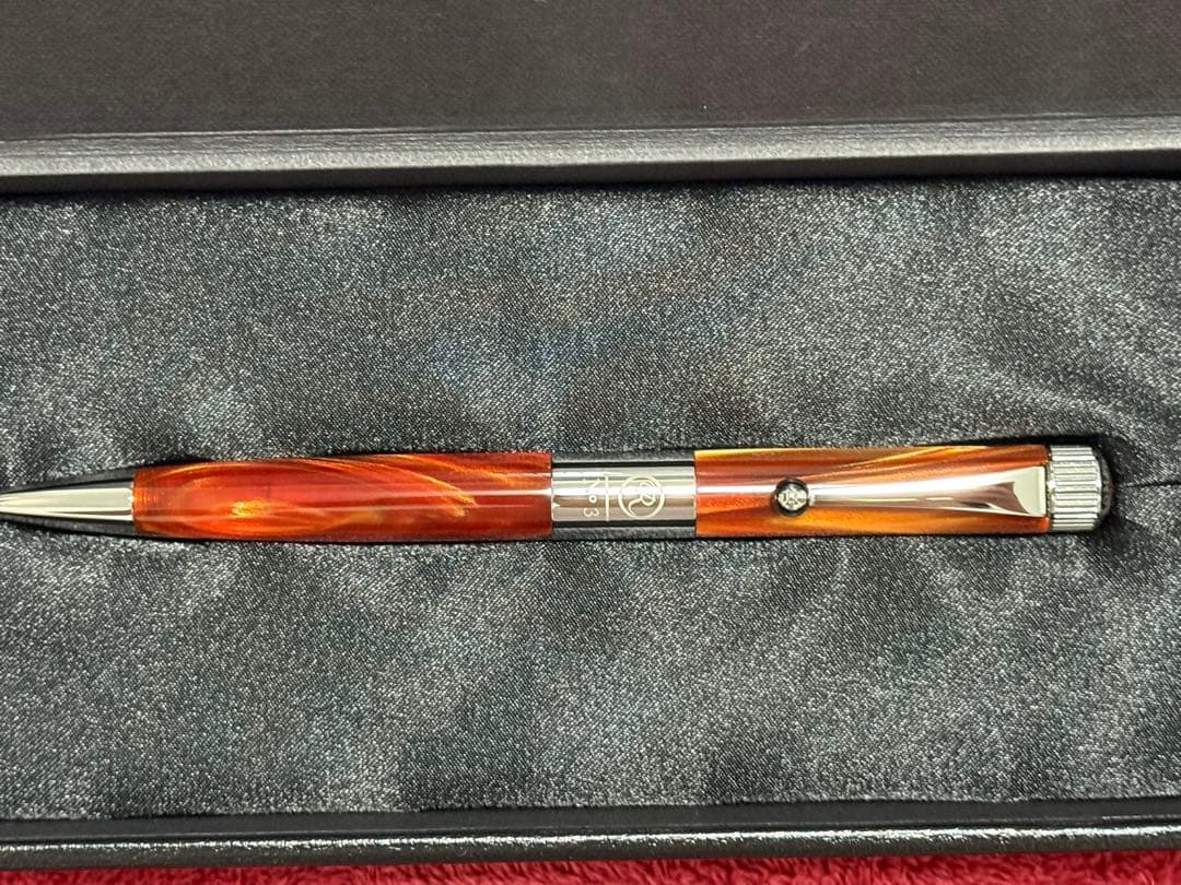 新品未使用 ROMEO ロメオ No.3 イタリアンアンバー 細軸　伊東屋