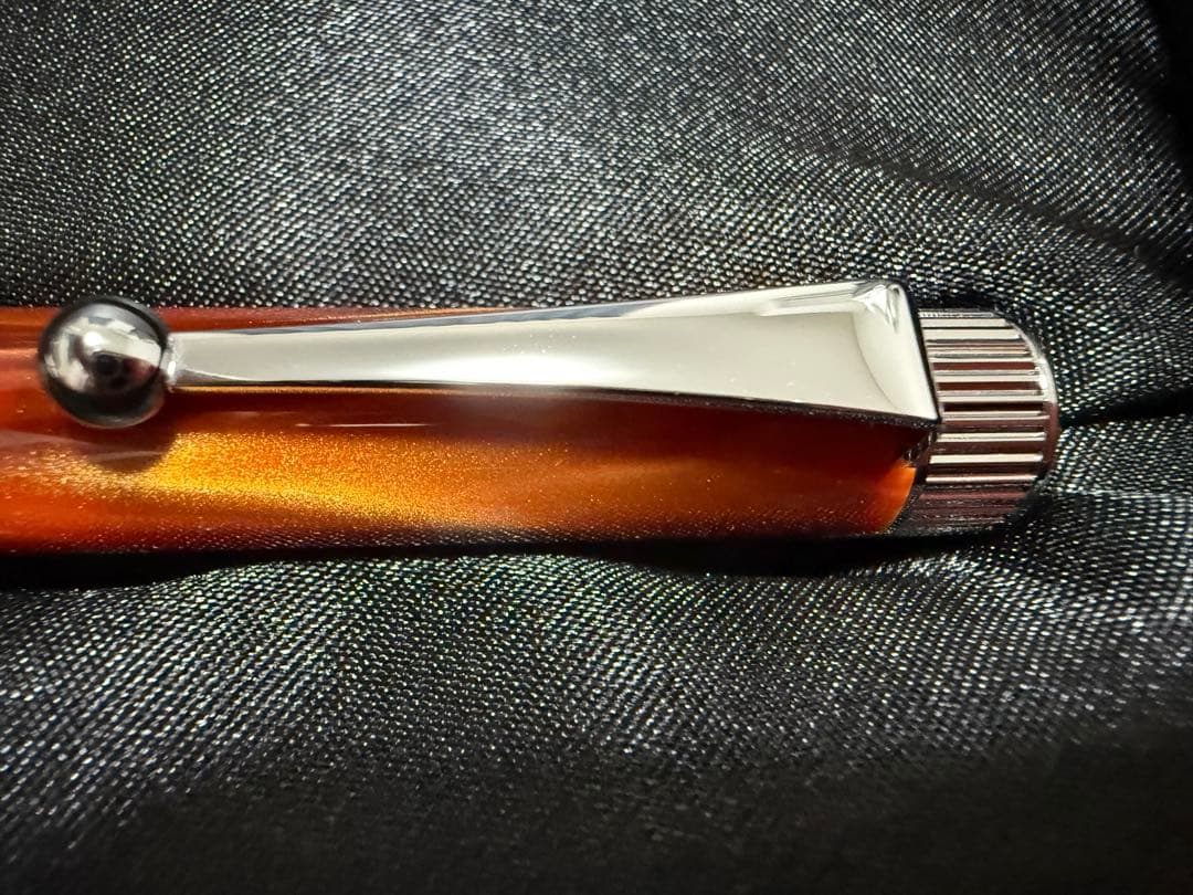 新品未使用 ROMEO ロメオ No.3 イタリアンアンバー 細軸　伊東屋