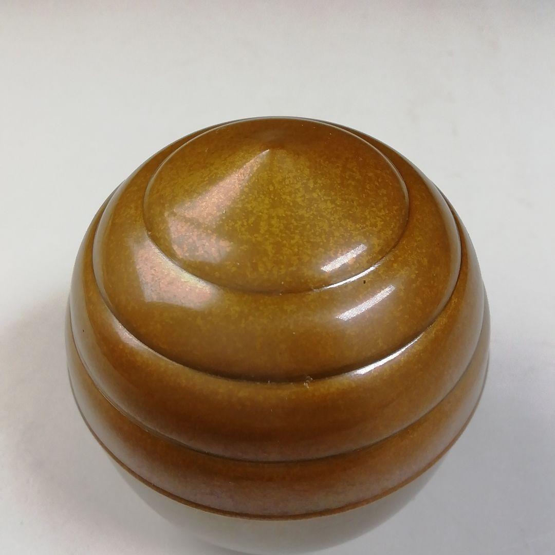 Ｔ６９３　香合　『唐銅　宝珠香合』『大西清右衛門美術館』　共箱　茶道具